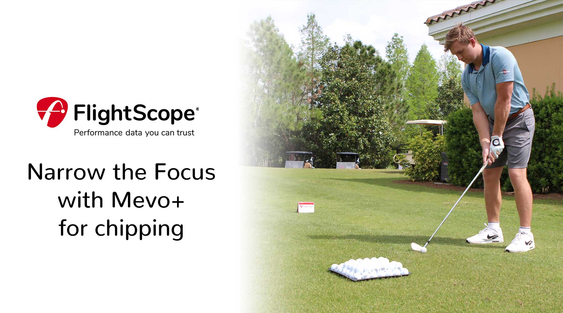 Narrow the Focus with Mevo+ for Chipping FlightScope Golf US Store