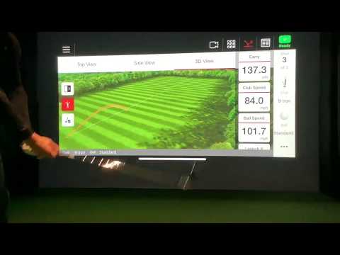 MEVO+ by Flightscope FS Golf using an iPhone