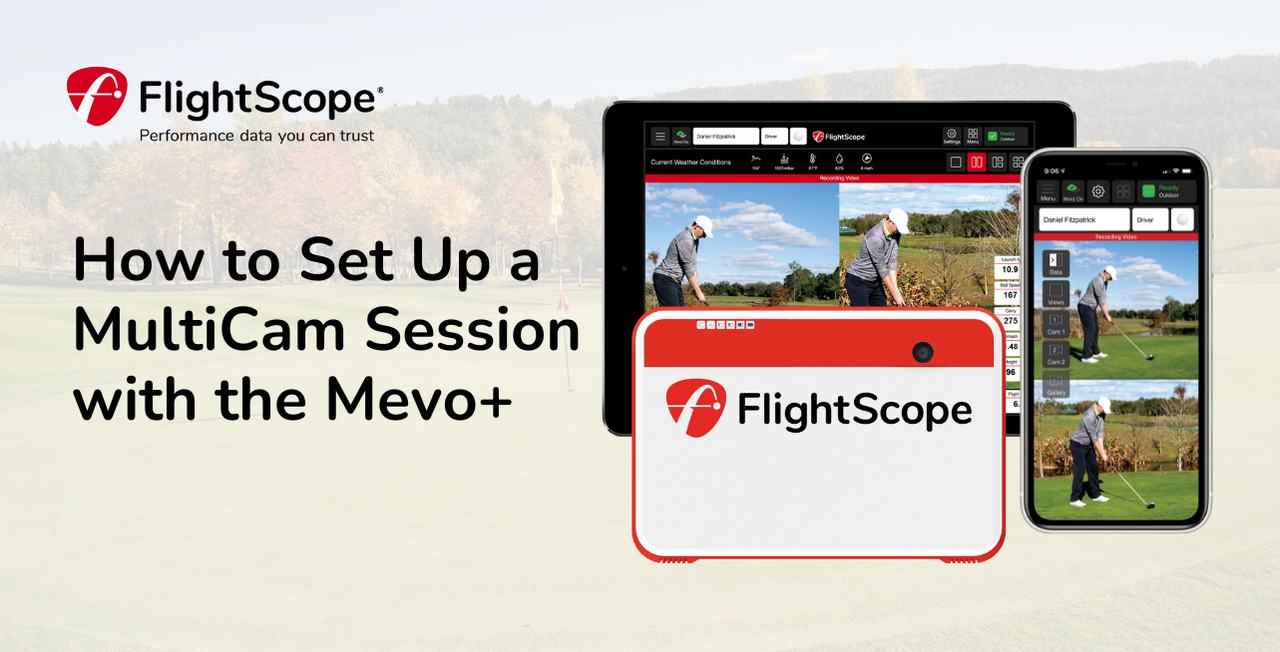 How to Set Up a MultiCam Session with the Mevo+ FlightScope Golf US Store