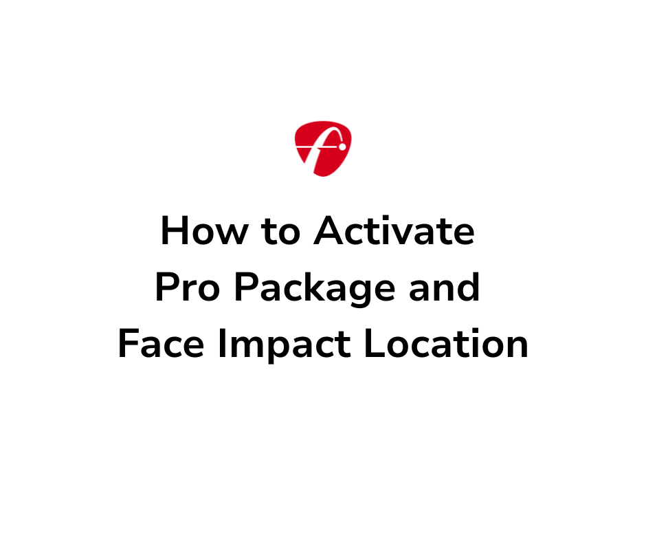 Activate FlightScope Pro Package and Face Impact Location