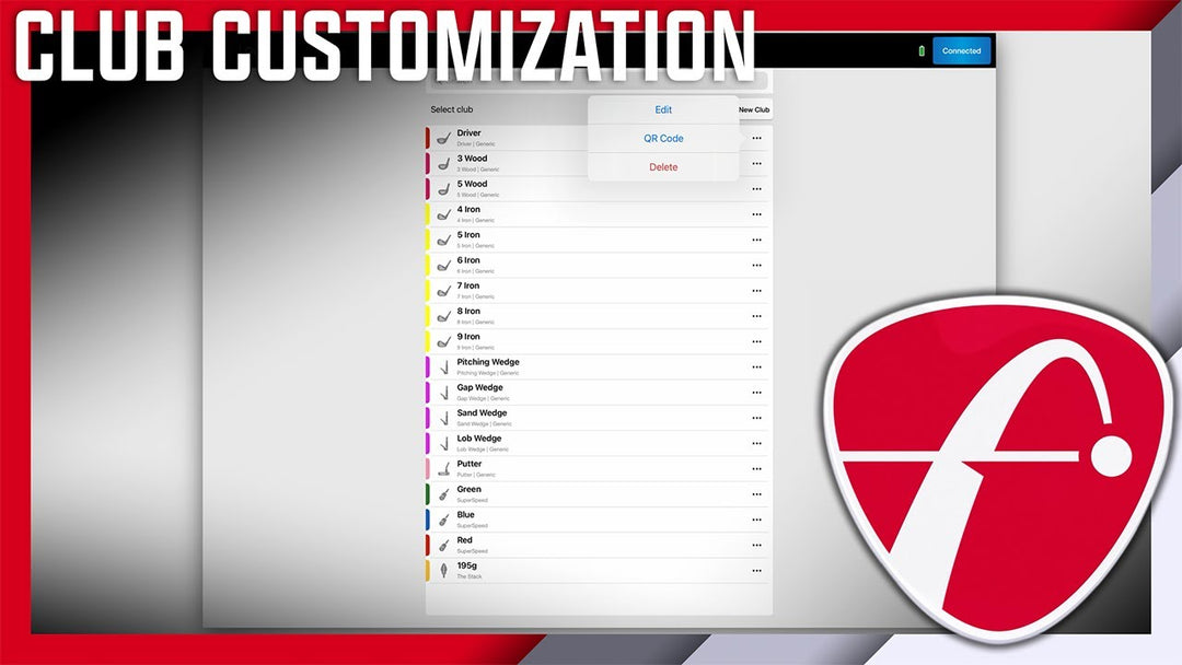 Club Customization in FS Golf