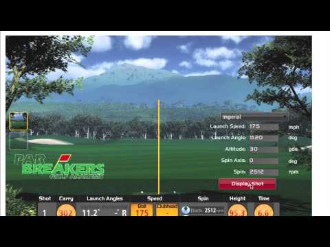 Bernard Sheridan Uses the FlightScope Trajectory Optimizer