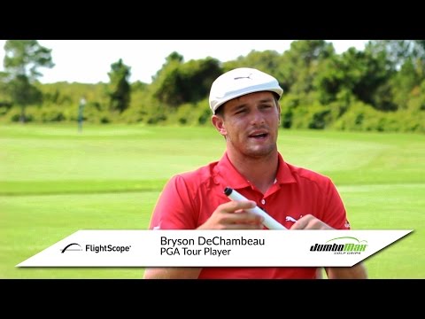 Bryson DeChambeau Talks JumboMax Golf Grips & FlightScope