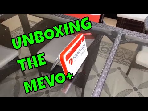 Golf: Flightscope Mevo+ Unboxing
