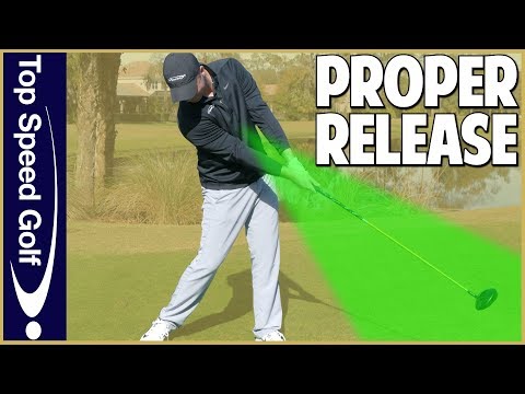 Proper Golf Swing Release