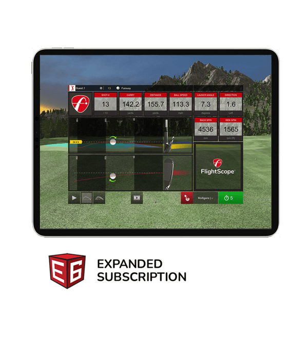 TruGolf E6 Connect - Annual Expanded Subscription Plan
