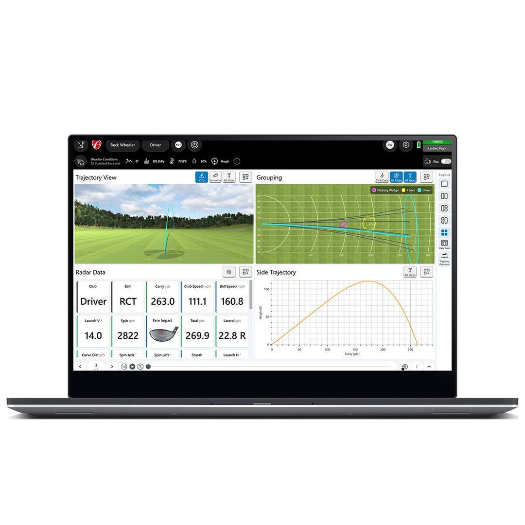 FlightScope PC Software for FS Mevo+ and FS X3