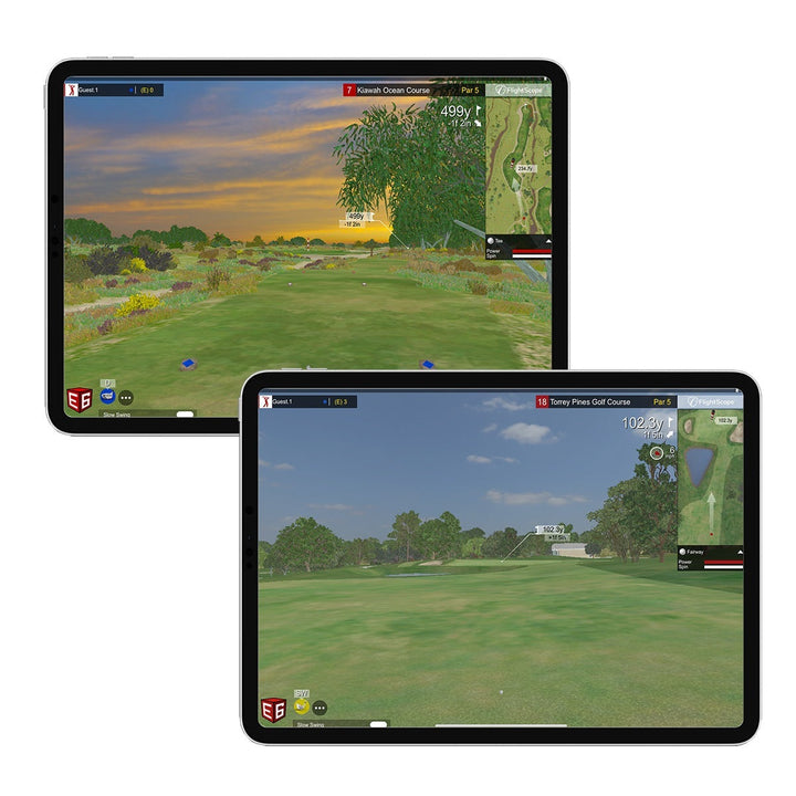 Mevo Gen2 Launch Monitor E6 Torrey Pines and Kiawah