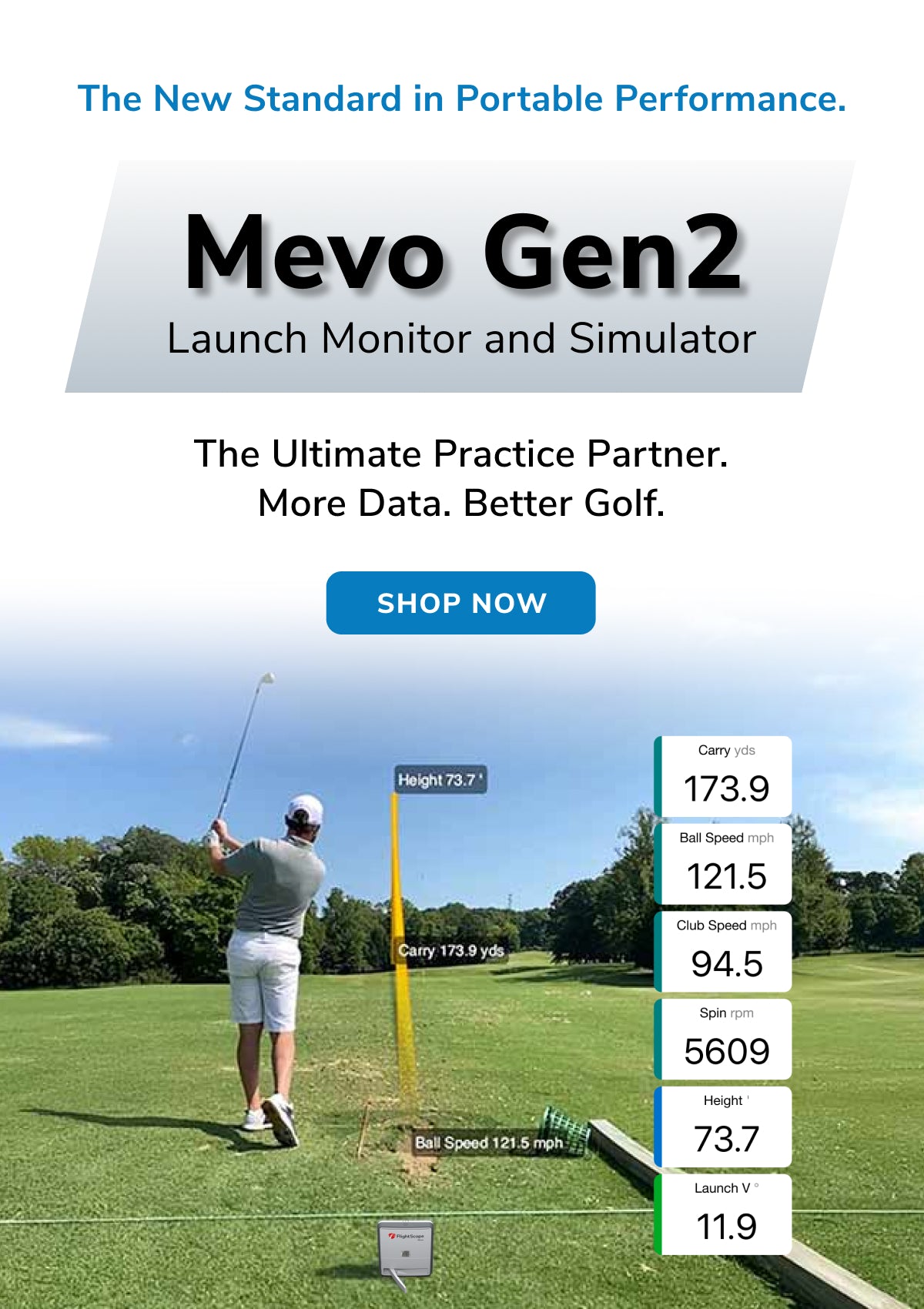 Mevo Gen2 Launch Monitor