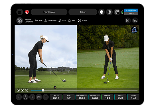 FlightScope X3C: Pro Launch Monitor and Full Tracking Radar