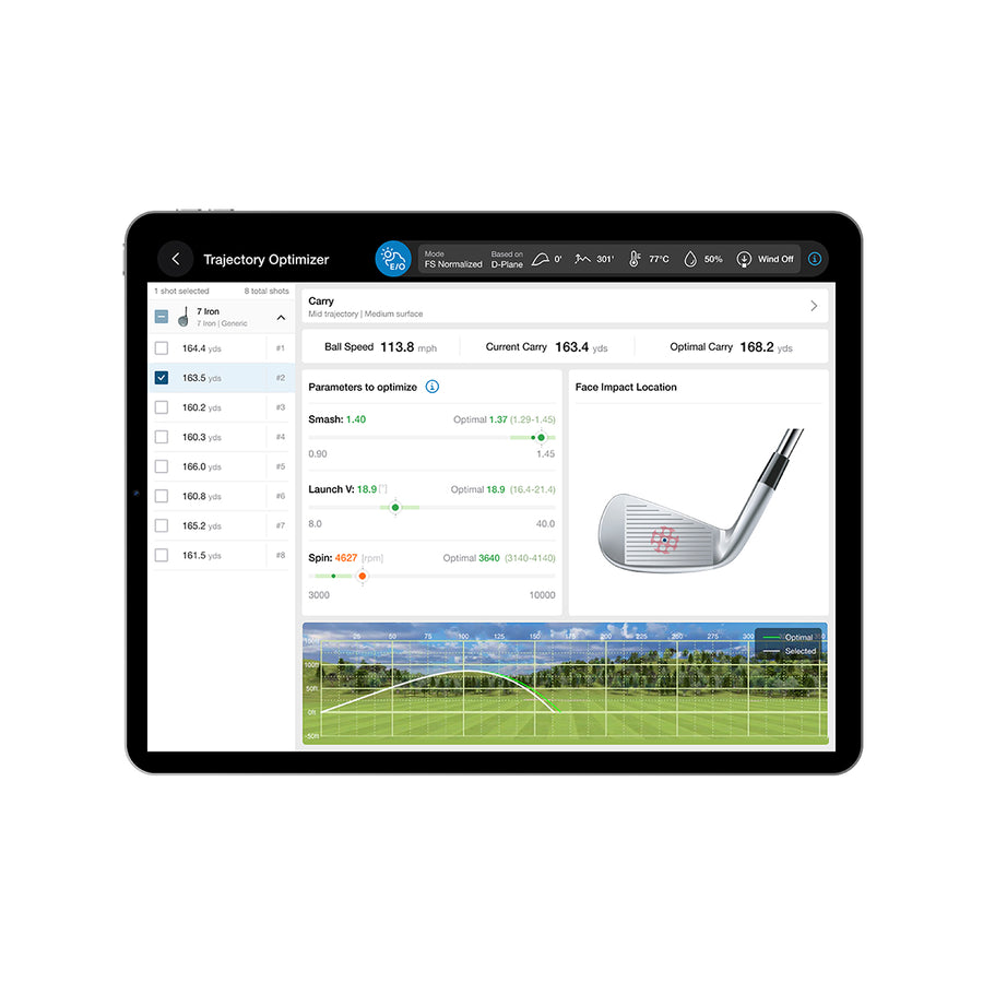 FlightScope X3C: Pro Launch Monitor and Full Tracking Radar
