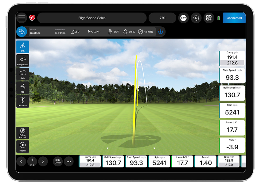 FlightScope X3C: Pro Launch Monitor and Full Tracking Radar FlightScope X3C: Pro Launch Monitor and Full Tracking Radar