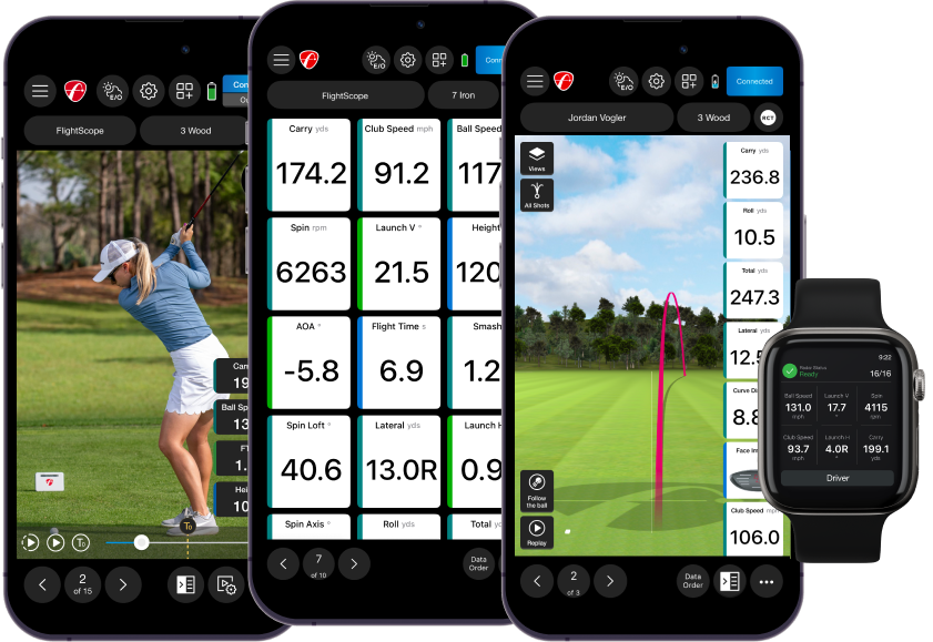 FlightScope X3C: Pro Launch Monitor and Full Tracking Radar
